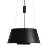 Flot loft lampe i sort